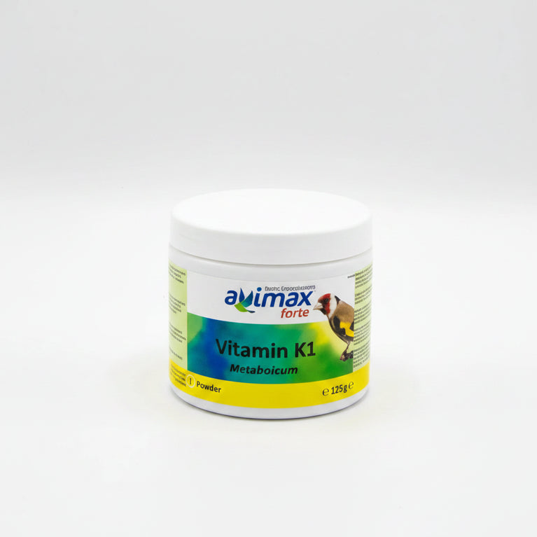 AviMax Forte Vitamina K1 – Integratore per Fegato, Piumaggio e Metabolismo degli Uccelli - Sanny Passione Ornitologica