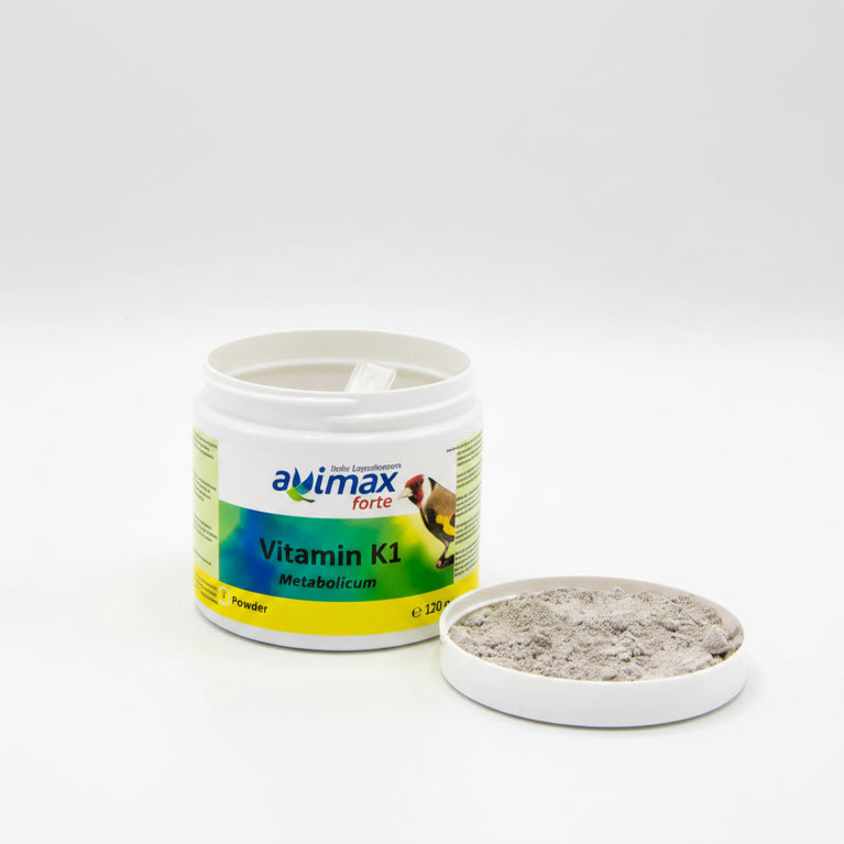AviMax Forte Vitamina K1 – Integratore per Fegato, Piumaggio e Metabolismo degli Uccelli - Sanny Passione Ornitologica