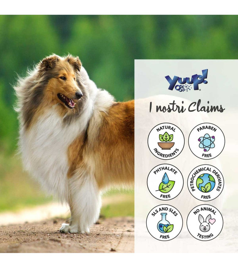 YUUP Balsamo Districante 250ml Trattamento condizionante e lisciante per cani e gatti