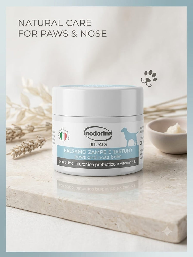 Inodorina Rituals Balsamo Zampe e Tartufo 30 ml – Cura Naturale per Cani - Sanny Passione Ornitologica