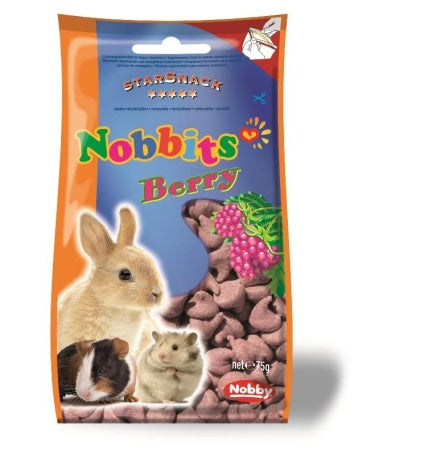 StarSnack snack dolcetti per roditori BERRY FRUTTI DI BOSCO Conigli, Cavie Peruviane, Criceti, Porcellini d'india, Topi e Ratti 75g