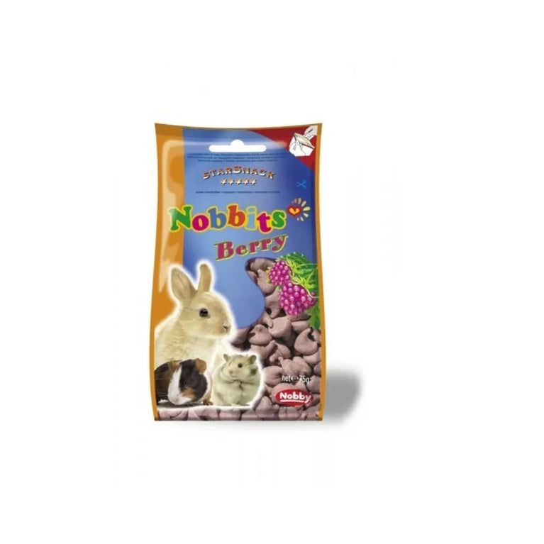 StarSnack snack dolcetti per roditori BERRY FRUTTI DI BOSCO Conigli, Cavie Peruviane, Criceti, Porcellini d'india, Topi e Ratti 75g