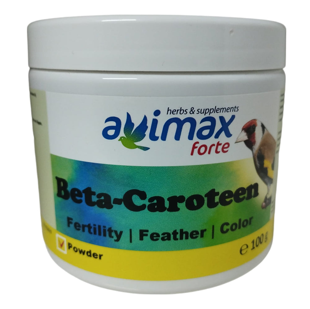 Beta Carotene ORANGE Pigmentante dedicato ad una colorazione arancio omogeneo e brillante. Specializzato per YORK e NORWICH. Avimax Forte 100g