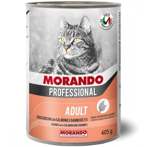 Morando Professional - BOCCONCINI GATTO con SALMONE e GAMBERETTI GR405