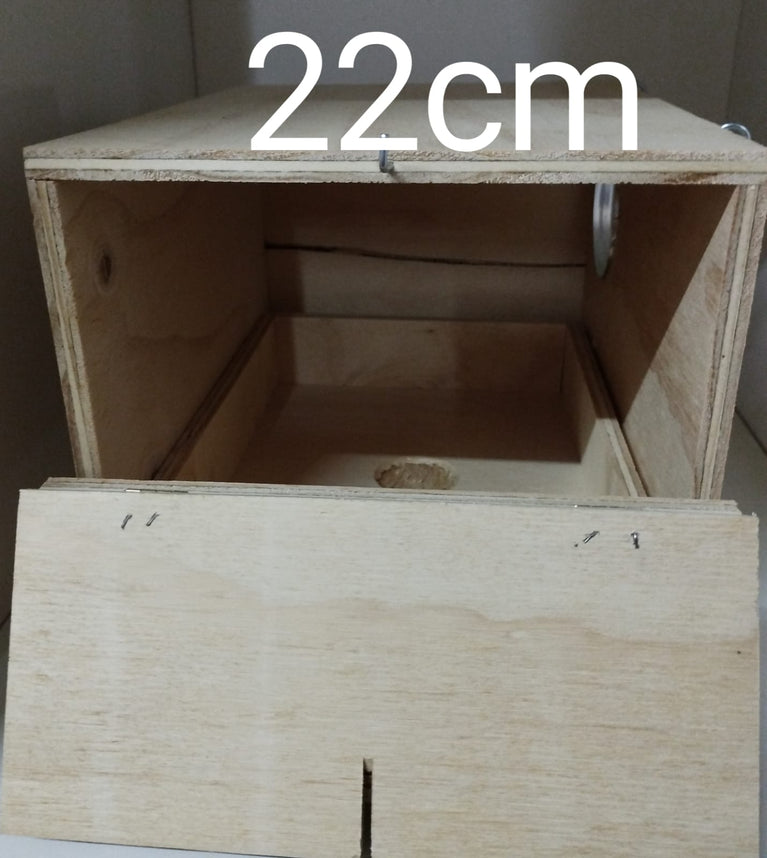 NIDO ORIZZONTALE IN LEGNO A CASSETTO ESTRAIBILE