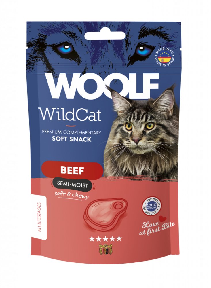 Snack WOOLF WILDCAT - manzo