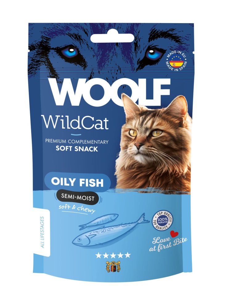 Snack WOOLF WILDCAT - PESCE