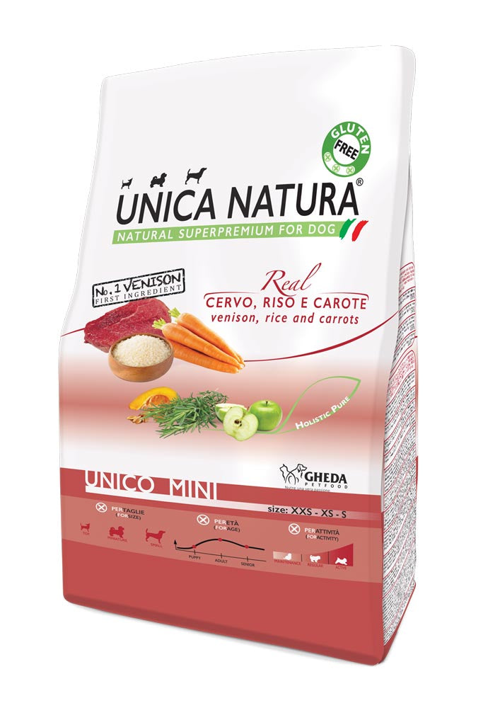 Cervo, Riso e Carote - UNICO MINI Unica Natura