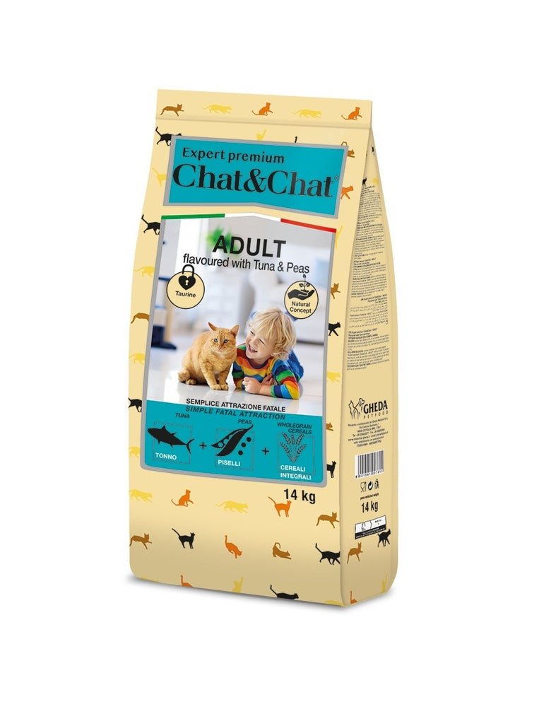 EXPERT CHAT&CHAT CROCCHETTE ADULT TONNO E PISELLI - Sanny Passione Ornitologica