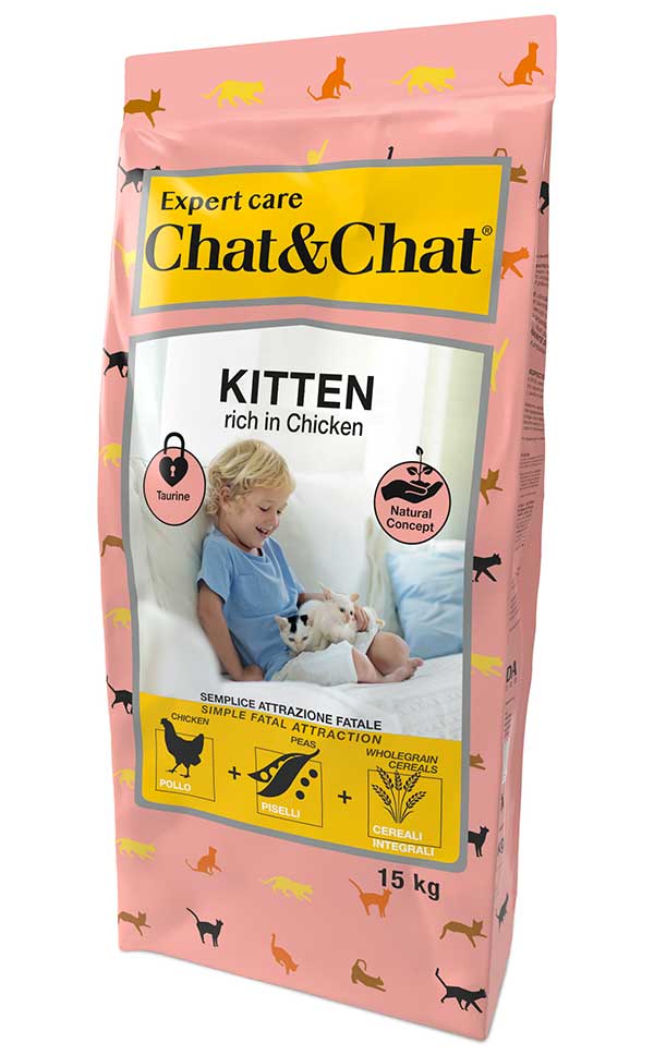 EXPERT CARE PREMIUM CHAT&CHAT CROCCHETTE KITTEN - Sanny Passione Ornitologica