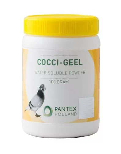 COCCI-GEEL integratore contro TRICOMONIASI Coccidiosi e salmonellosi Pantex Holland Dr. Coutteel
