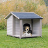 Cuccia per cani con terrazza Lodge Natura Colore moderno Grigio