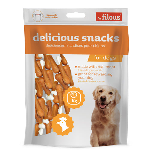 LES FILOUS-DELICIOUS SNACKS CHICKEN