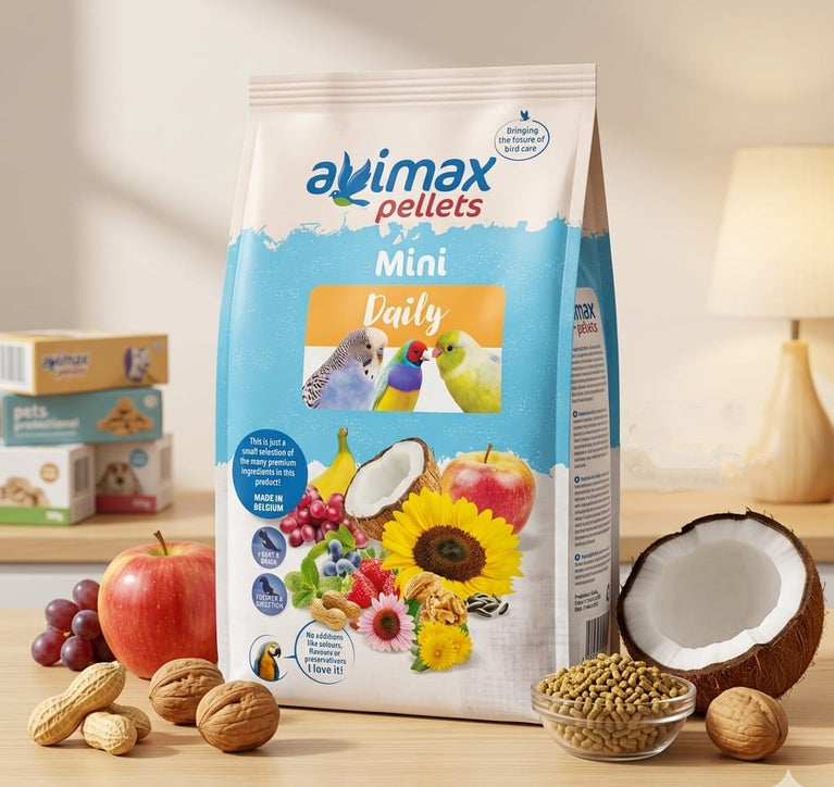 Avimax Belgio Estrusi Mini Daily 10kg - Sanny Passione Ornitologica