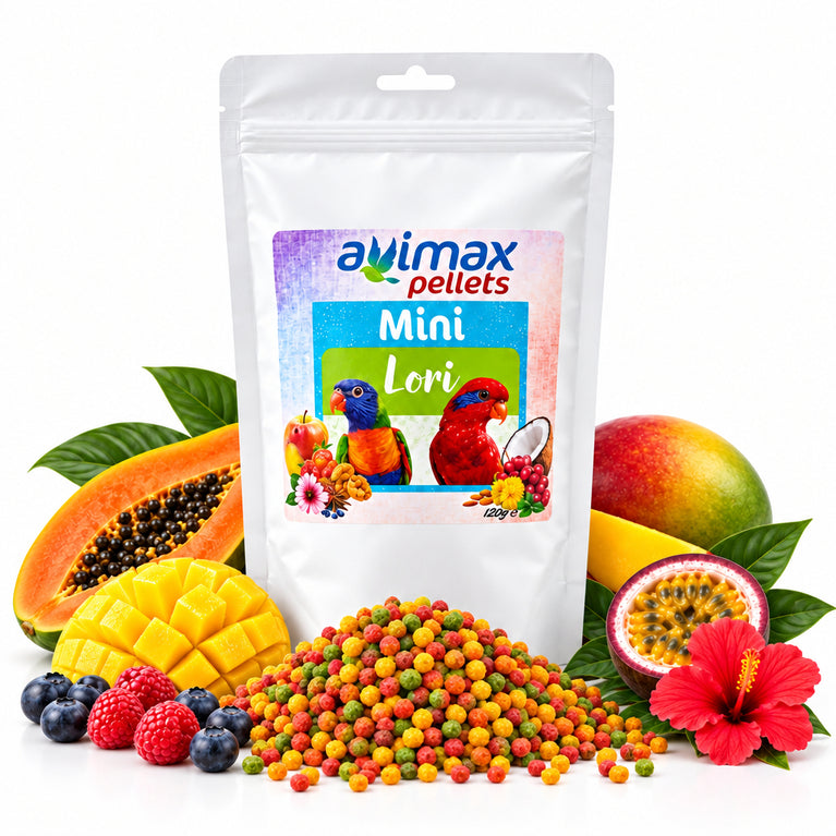 AviMax Estrusi Mini Lori FruitBlend a Base di Nettare e Frutta