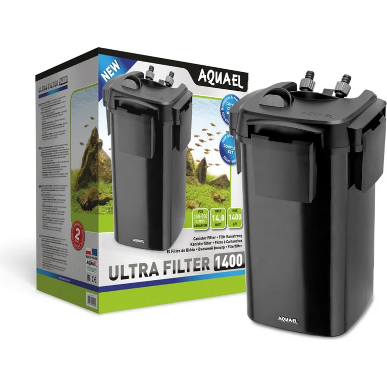 Aquael Filtro Esterno Ultra – 900 / 1200 / 1400 per Acquari d’Acqua Dolce 60–600L - Sanny Passione Ornitologica