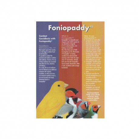 SEMI DI FONIO PADDY ANTICOCCIDIO NATURALE VAESEN