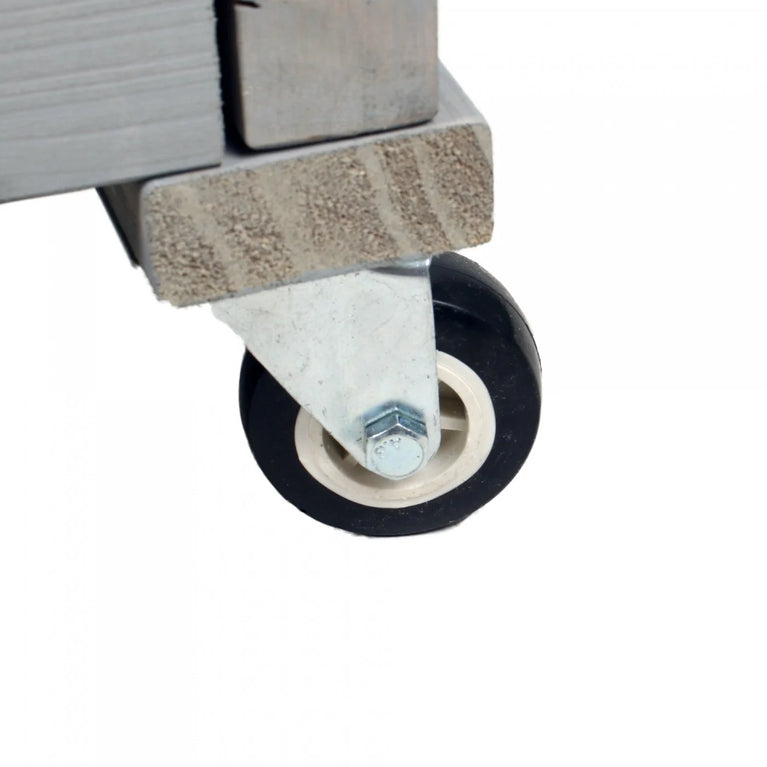 Gabbia per conigli in legno con ruote - 100 cm - Khéops