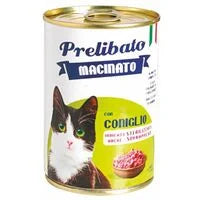 MACINATO PER GATTI STERILIZZATI O IN SOVRAPPESO AL CONIGLIO 400gr PRELIBATO UNIPRO