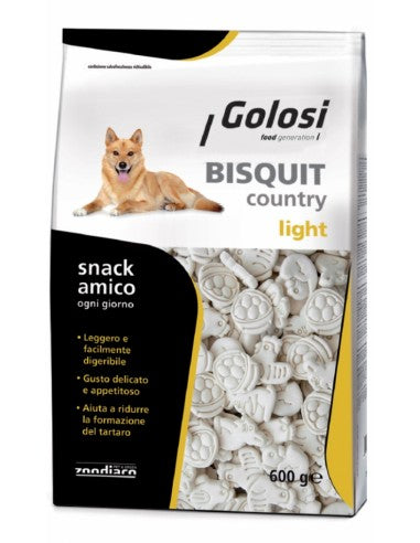 GOLOSI DOG BISQUIT COUNTRY 600gr LIGT