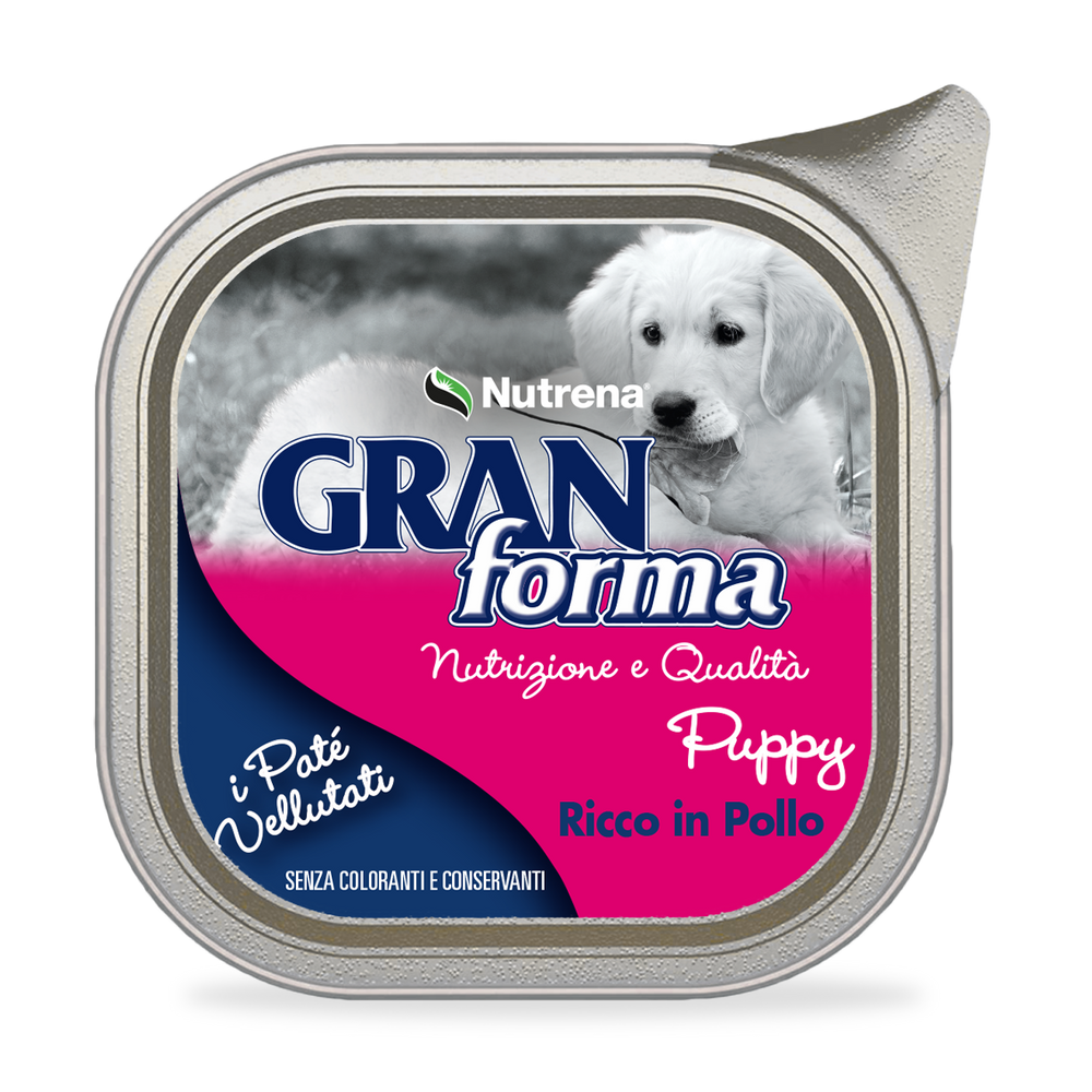 PATE' PUPPY AL POLLO GRANFORMA 150GR - Sanny Passione Ornitologica