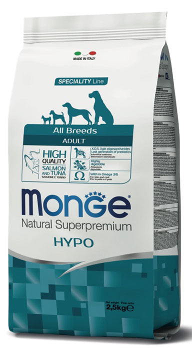 MONGE NATURAL SUPERPREMIUM ALL BREEDS ADULT HYPO