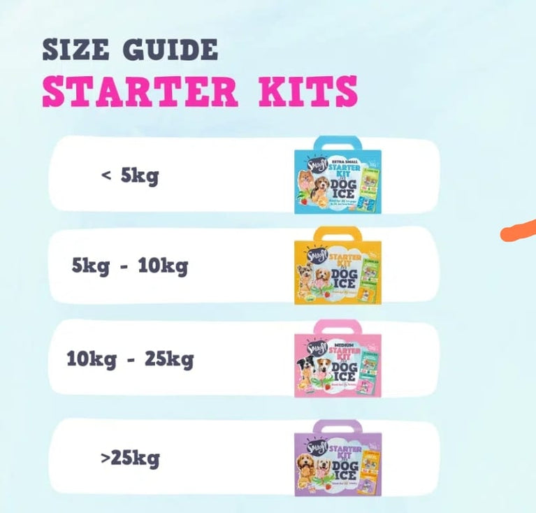 Smoofl Starter Kit Gelato per Cani , snack premium: con bastoncino commestibile e stampi per gelato fai da te nel set, rinfrescante