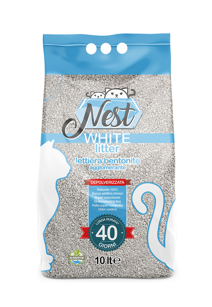 NEST LETTIERA WHITE - Sanny Passione Ornitologica