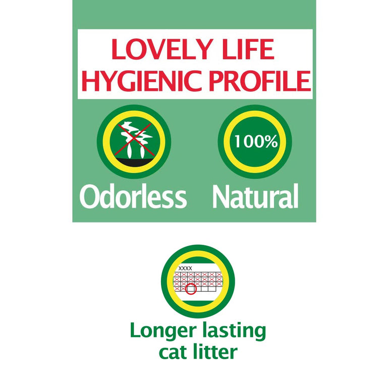 LETTIERA SUPER AGGLOMERANTE e COMPATTA - WHITE CAT LITTER