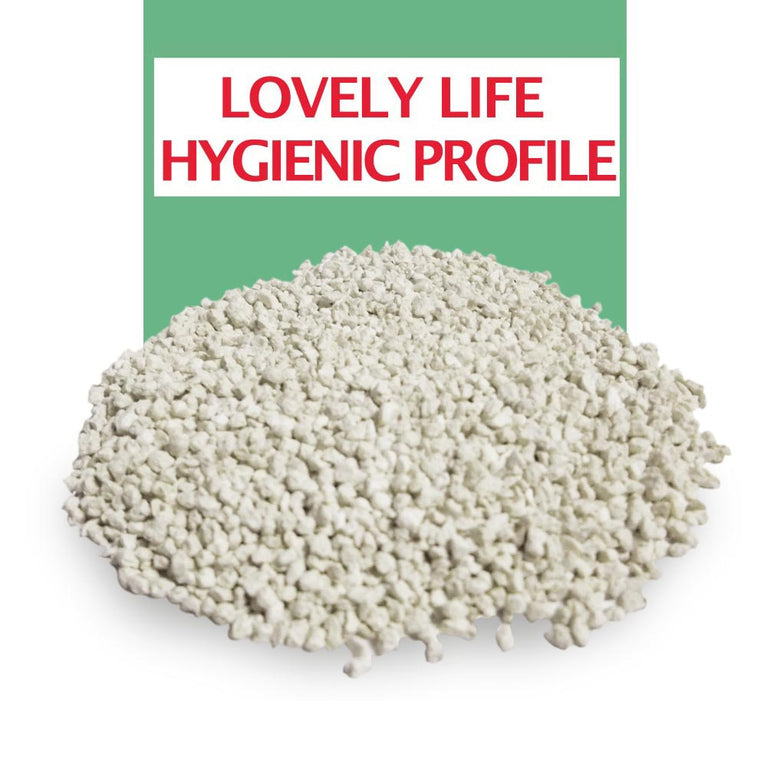 LETTIERA SUPER AGGLOMERANTE e COMPATTA - WHITE CAT LITTER