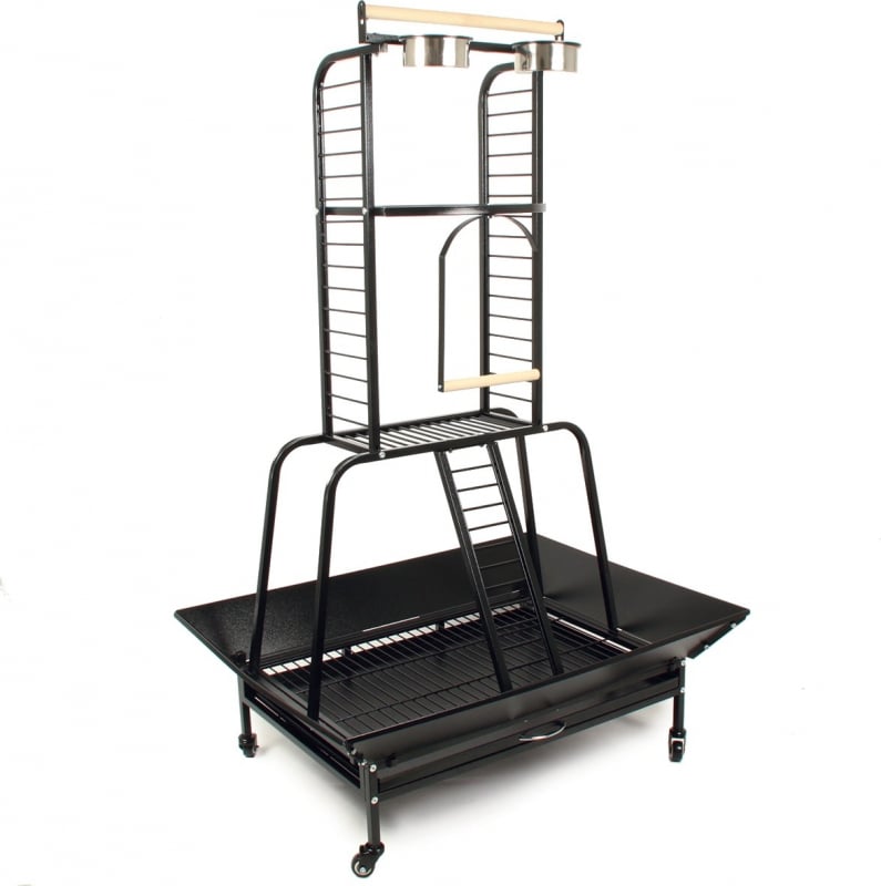 TRESPOLO PER GRANDI PAPPAGALLI MATI