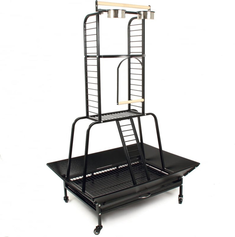 TRESPOLO PER GRANDI PAPPAGALLI MATI