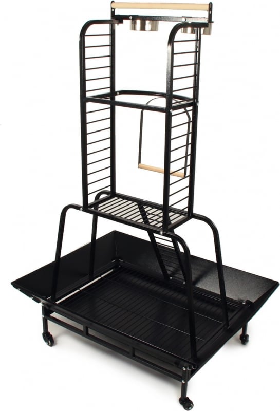 TRESPOLO PER GRANDI PAPPAGALLI MATI