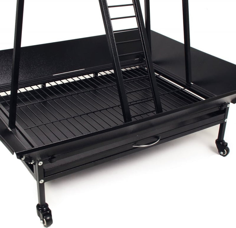 TRESPOLO PER GRANDI PAPPAGALLI MATI