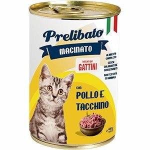 MACINATO PER GATTINI POLLO E TACCHINO 400GR PRELIBATO UNIPRO