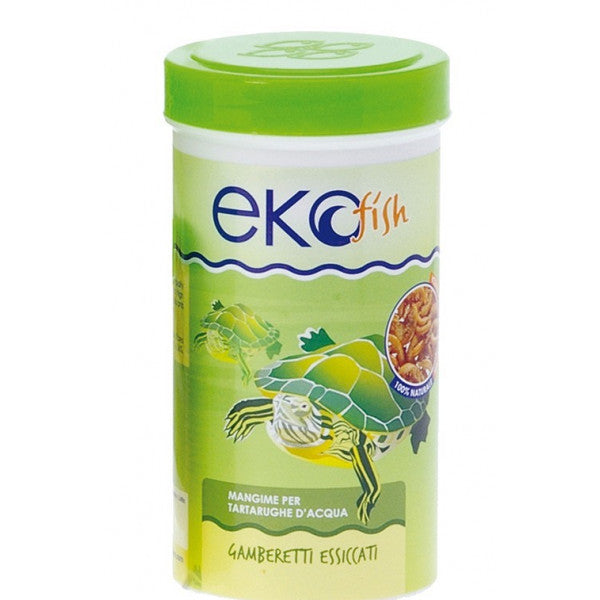 EKOFISH MANGIME PER TARTARUGHE D'ACQUA CON GAMBERETTI ESSICCATI 0,35 GR 250ML