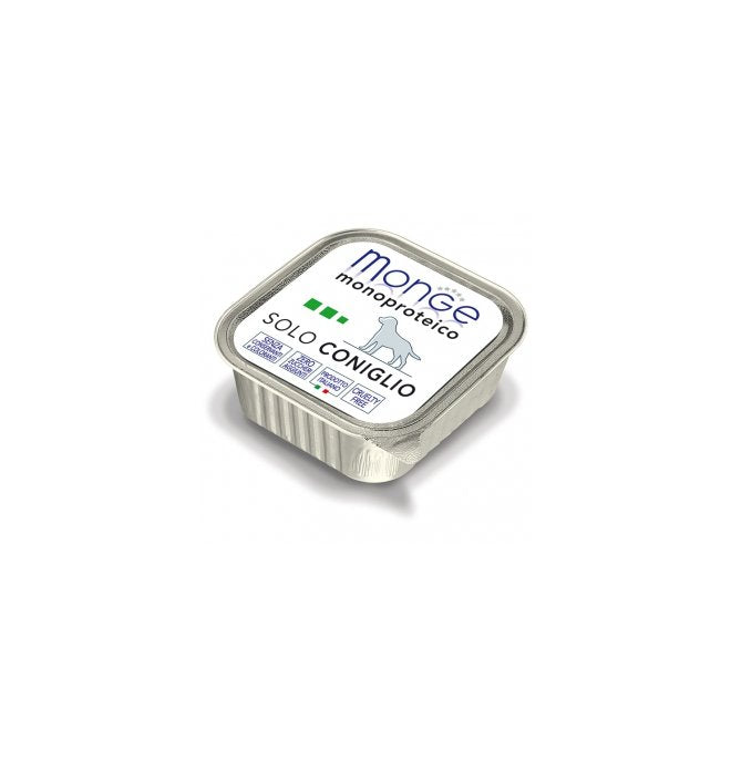 MONGE CANE MONOPROTEICO SOLO CONIGLIO DA 150 GR