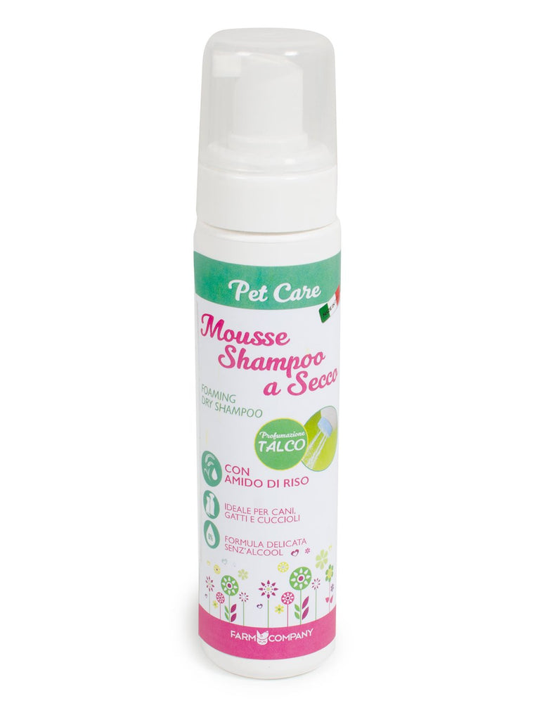 DISTRICANTE MOUSSE SHAMPOO A SECCO CON ALOE VERA 200ml