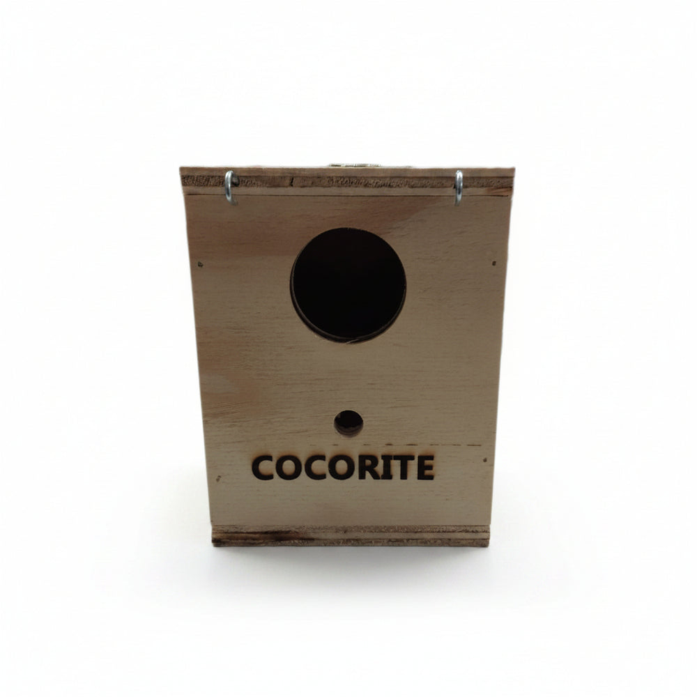 NIDO IN LEGNO PER COCORITE - Sanny Passione Ornitologica