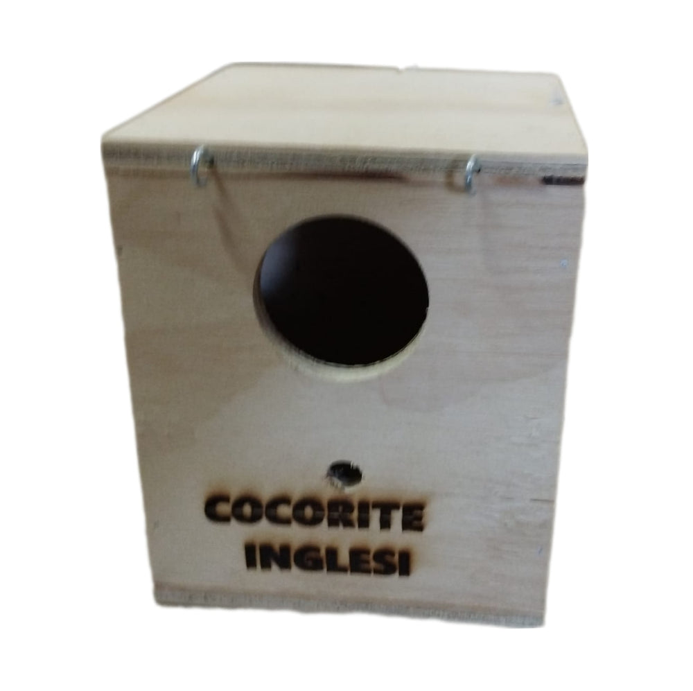 NIDO IN LEGNO COCORITE INGLESI