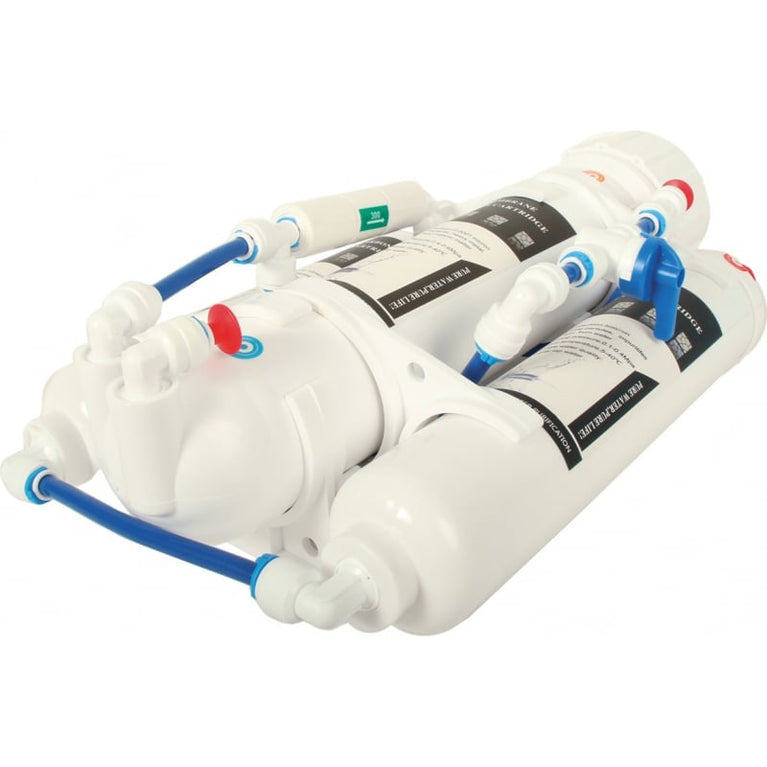 Watsea – Impianto ad Osmosi per Acquario 190L/j o 380L/j – Senza Elettricità, Pronto all’Uso - Sanny Passione Ornitologica