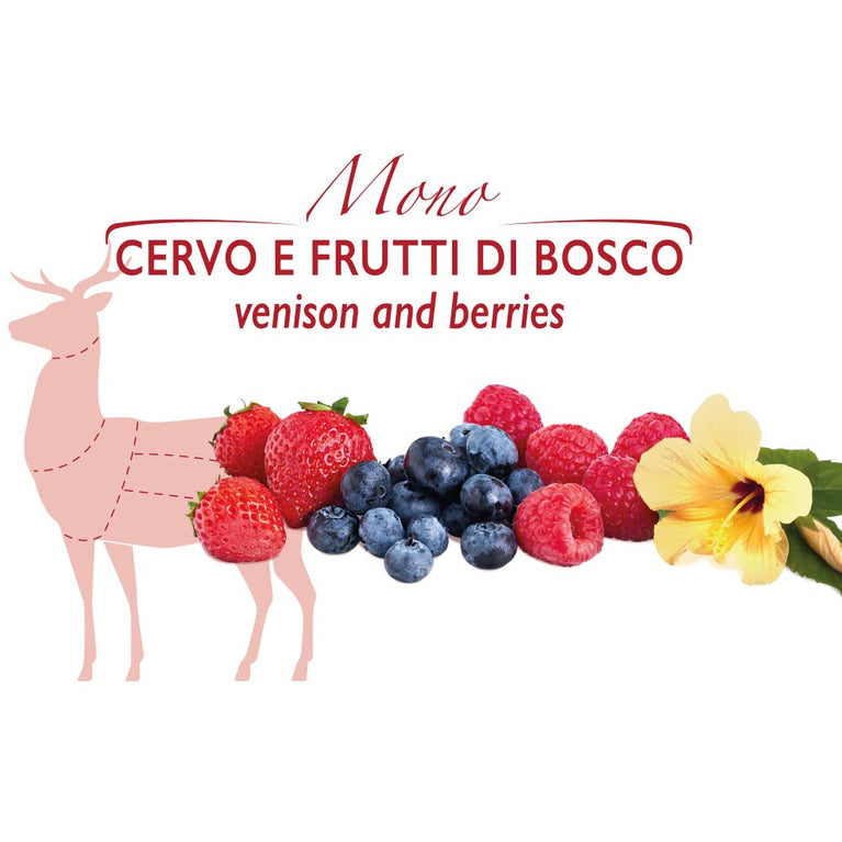 Ossicino - biscottino con Cervo e Frutti di Bosco Unica Natura