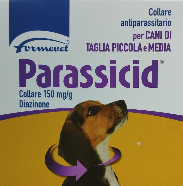 PARASSICID COLLARE ANTIPARASSITARIO PER CANI 150mg/g