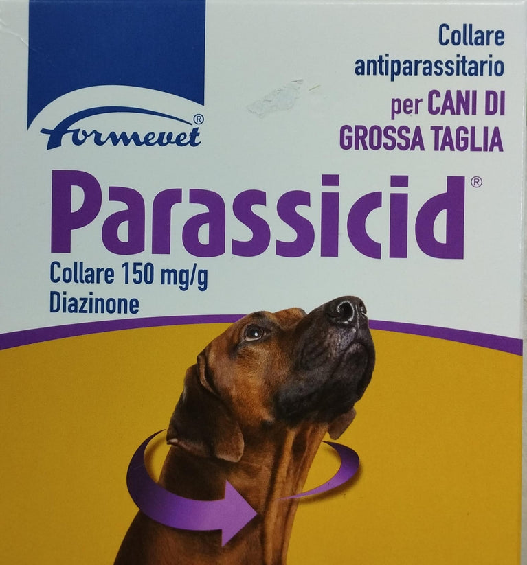 PARASSICID COLLARE ANTIPARASSITARIO PER CANI 150mg/g