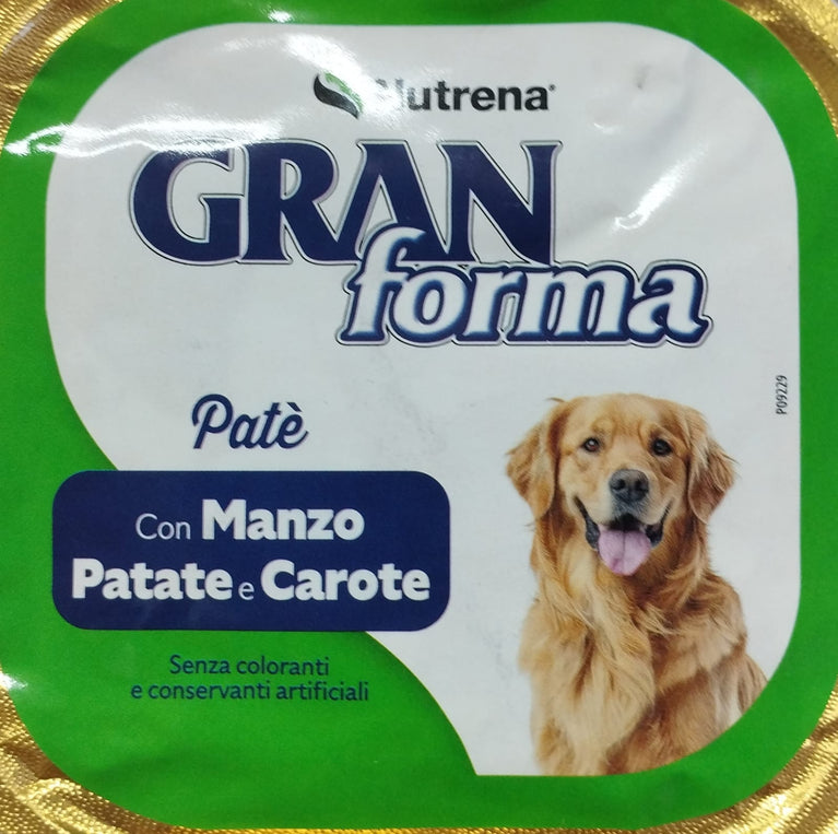 GRANFORMA PATÉ MANZO, PATATE E CAROTE 300gr