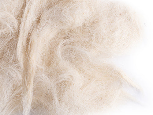 Pelo di Capra Bianco per Nidi di Uccelli – Fibra Naturale 500gr | Sisal Fibre - Sanny Passione Ornitologica