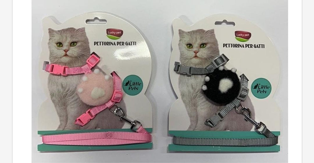 PETTORINA GATTO +GUINZAGLIO