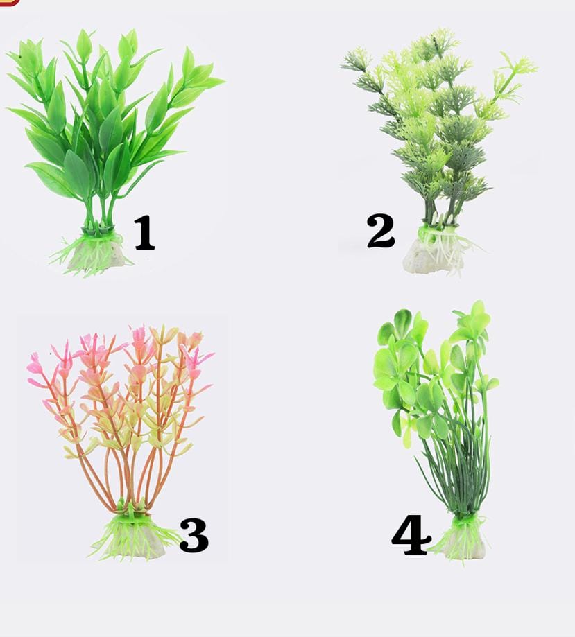 PIANTE PER ACQUARI DI PLASTICA