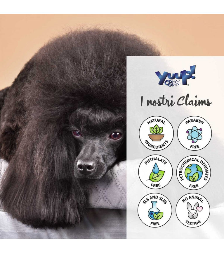 YUUP Pink Velvet 150ml Siero ristrutturante per cani e gatti effetto seta