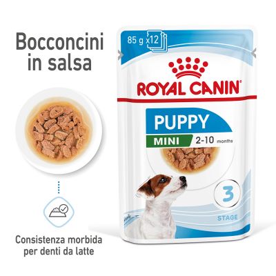 ROYAL CANIN BUSTINE PUPPY MINI GRAVY-SALSA
